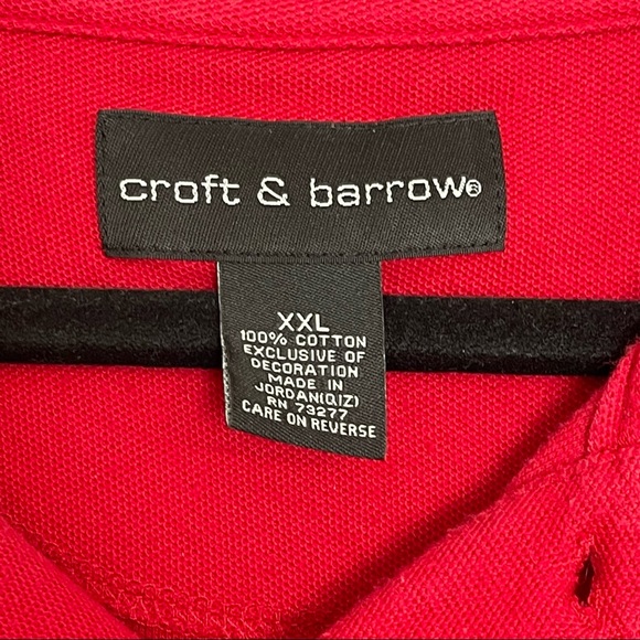 USA Golf Polo Red Embroidered Short Sleeve - Picture 5 of 16